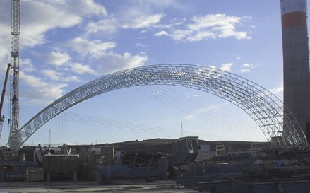 广汉大型网架结构